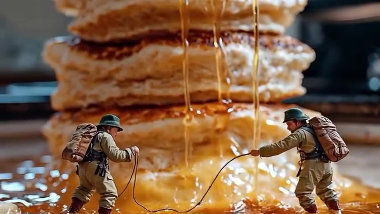 RUN...it's kitchen nightmares!! #miniatureworld #animation #food #cooking