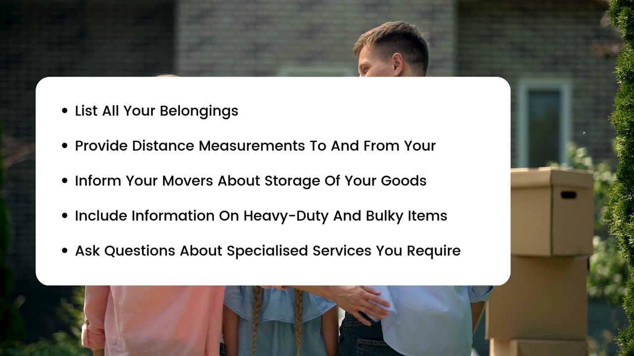 How To Get An Accurate House Removals Quote