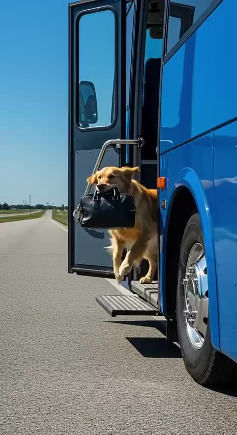 Golden Retriever Saved Bus Passengers — Then Jesus Saved Him