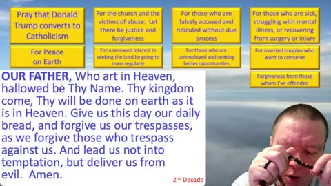 Mary's Daily Live Holy Rosary Prayer at 8:00 p.m. EST 02/04/2026