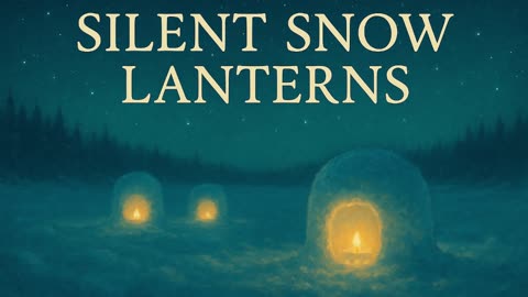 ❄️ Silent Snow Lanterns – Peaceful Winter Lullaby for Kids