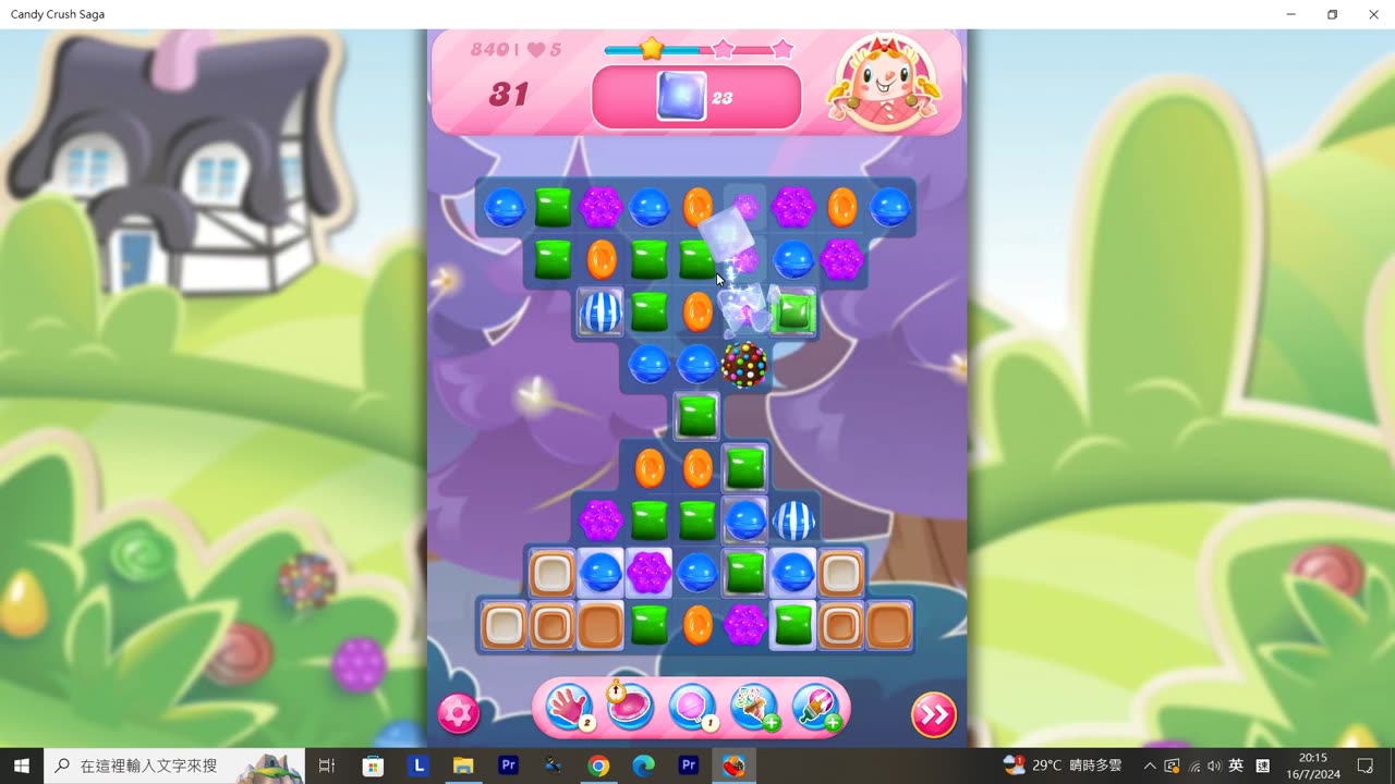 Candy Crush Saga Record (Level 840)