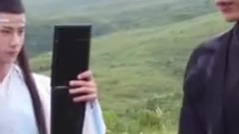 Didn’t Expect Their BTS to Be THIS Sweet — Lan Wangji & Wei Wuxian Interact Like a Real Couple 💚❤️