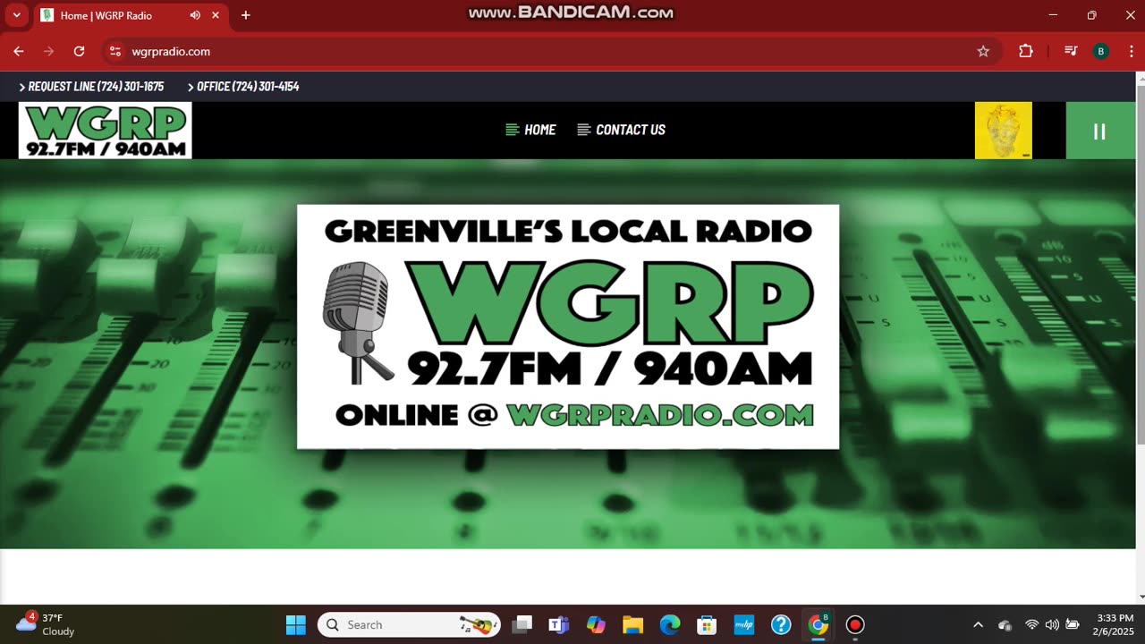 FEBRUARY 6 2025 WGRP RADIO PART 2