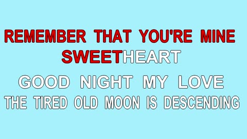 Good Night My Love (1932)