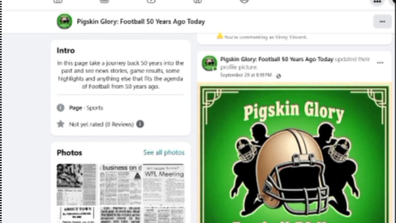 Pigskin Glory: 50 Years Ago in Football Episode 1