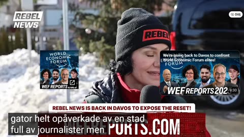 # 1323 - Rebel News i Davos - del 2, SVENSKTEXTAD