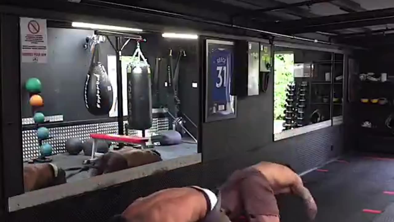 Goofy At The Gym