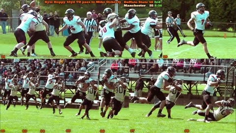 Prototype 418: Buffalo State's Kyle Hoppy 45yd TD pass to Mike Doherty vs Manchester