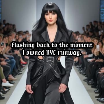 Runway queen in NYC 👑