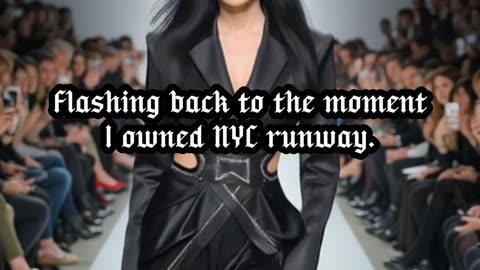 Runway queen in NYC 👑