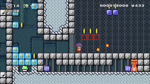 More mario maker 2 expert no skips again