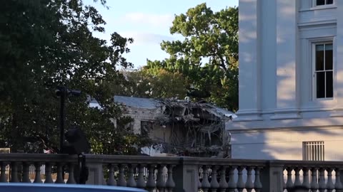 'It’ll be the finest': Trump touts White House ballroom construction