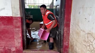 Rivers overflow in Peru after intense rainfall