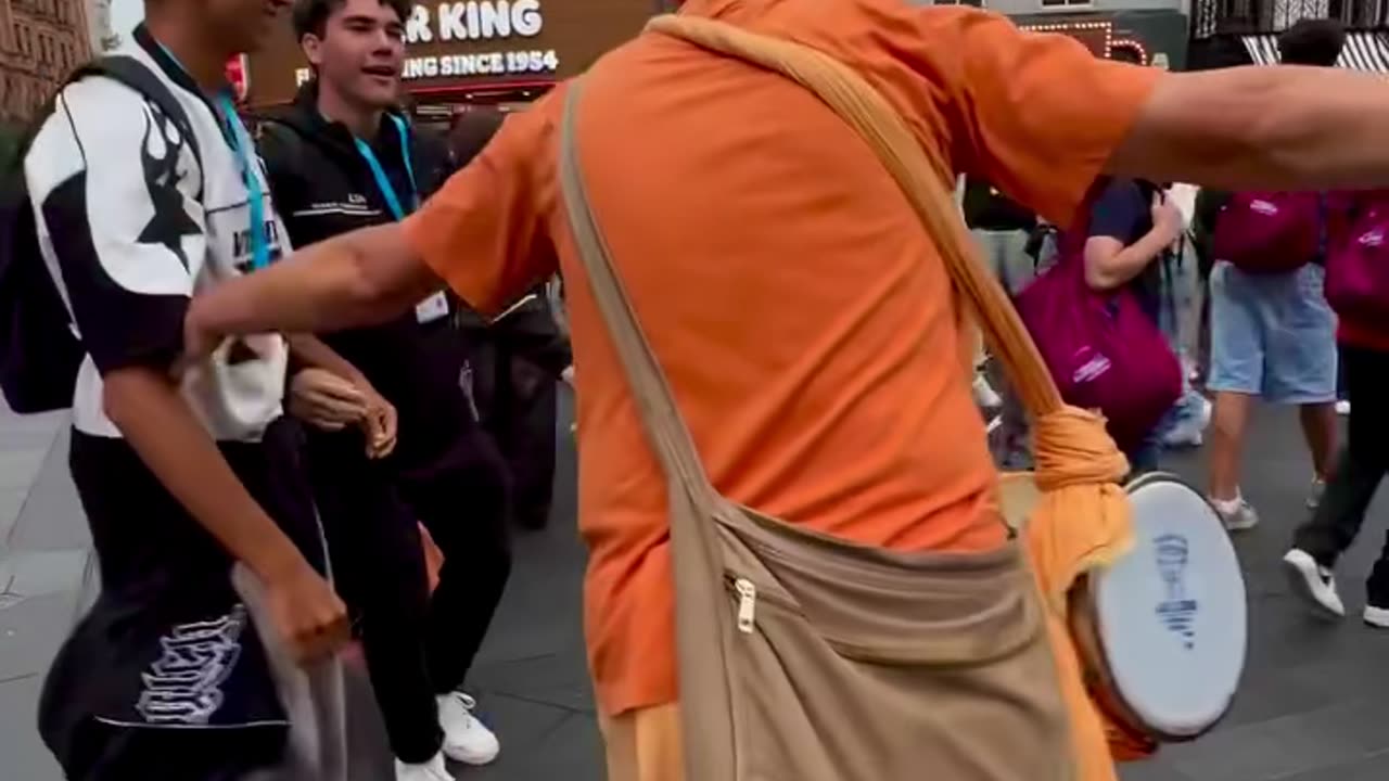 Harinam Sankirtan in London, England October 2025