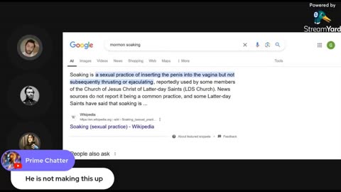 Mormon Soaking