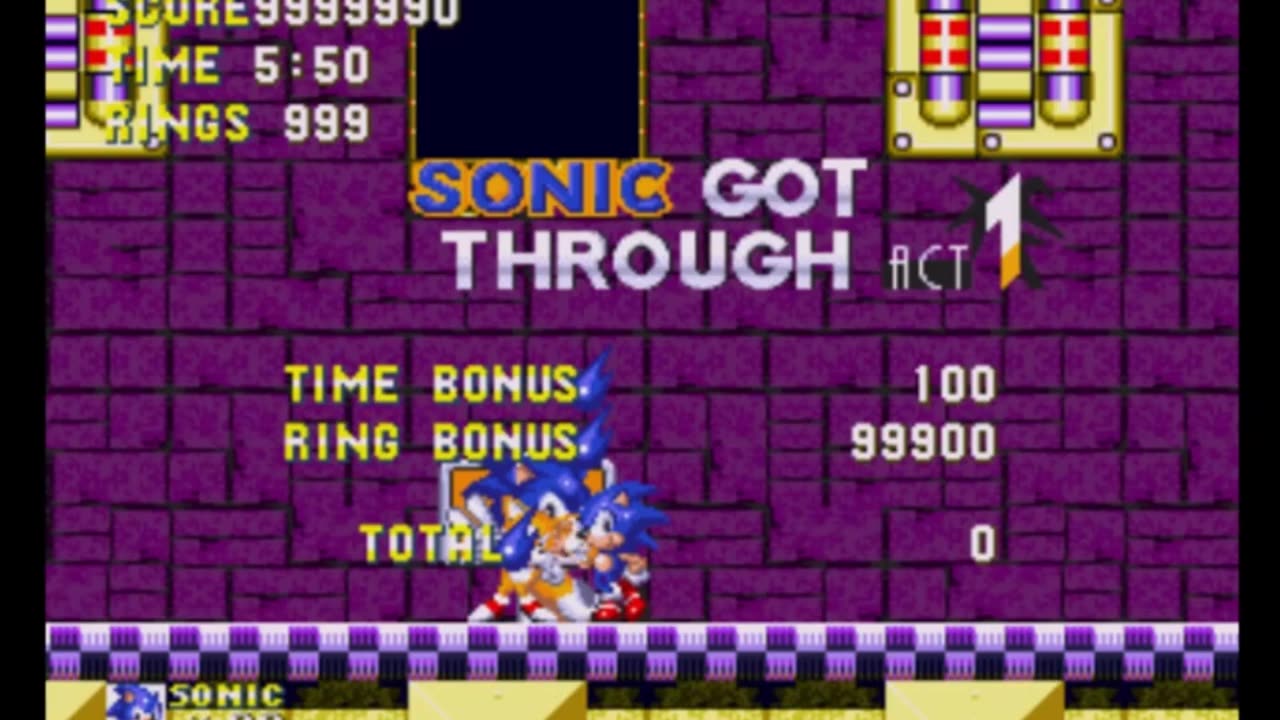 Sonic The Hedgehog 1-2-3-Hyperzone-Super Mario Kart 64 Snes/N64/Ps2/Sega Gameplay (The 112 Stars)