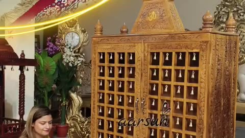 Limited Divine Deal by Aarsun – Teak Wood Temple with solid Brass Bells- Don’t Miss This Blessing