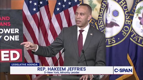D-Rep Hakeem Jeffries Calls Republicans Extremists