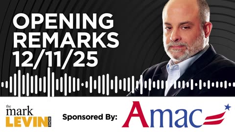 Mark's Opening Remarks - 12/11/25