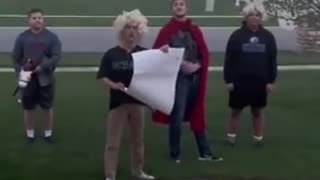 This is how she got asked to the school dance