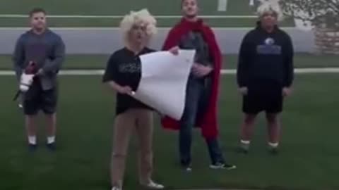 This is how she got asked to the school dance