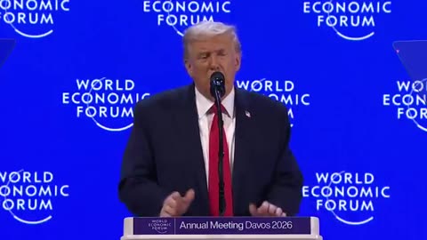 President Trump’s FULL SPEECH at the WEF in Davos, 1.21.2026