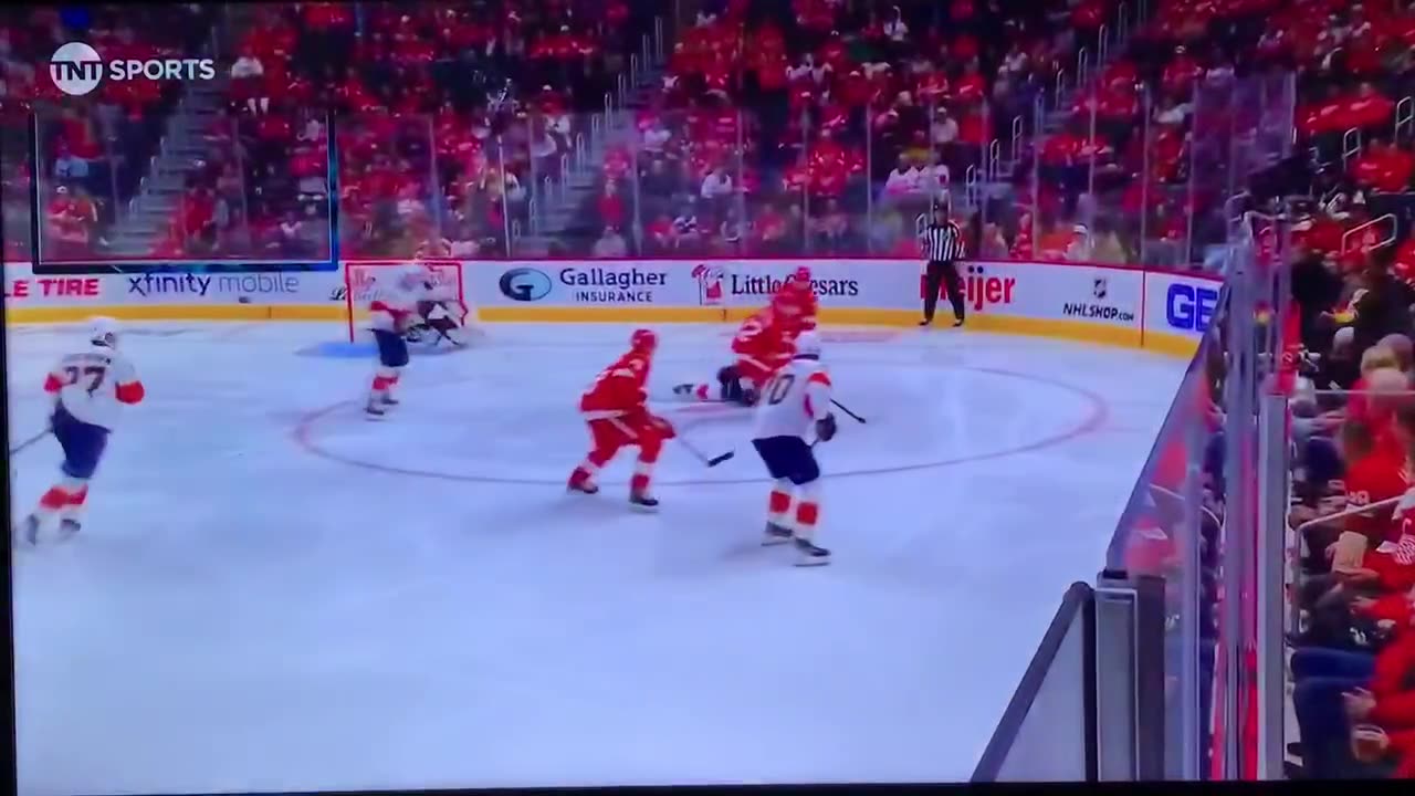 Red Wings C #22 Mason Middleton 🥅(2)🏒Snap-Shot Goal