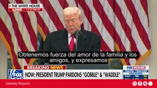 Donald Trump: We thank God for his many blessings