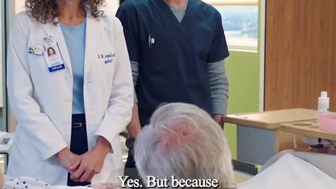 An elderly couple was ready to get married when they were confronted with cancer #movie #series