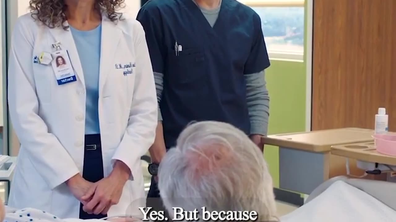 An elderly couple was ready to get married when they were confronted with cancer #movie #series