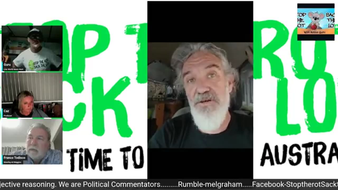 Guru and Caz with Franco from Monday at Maggies 20th October 2025