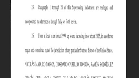 Why was Maduro only charged with Conspiracy?