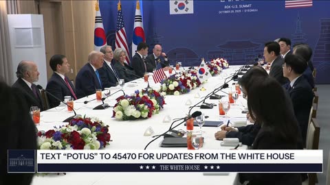 President Trump Participates in Bilateral Meeting with the Prime Minister of the Republic of Korea