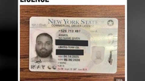 NYS Gives "No Name Given" Driver's License
