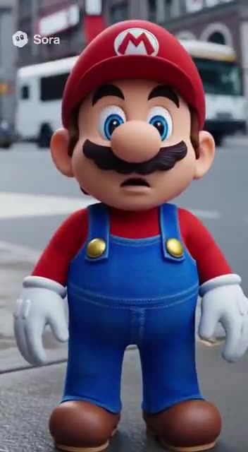 Super Mario new ads on sora