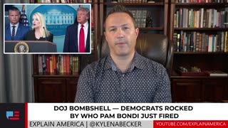 DOJ BOMBSHELL Democrats ROCKED by Who Pam Bondi Just Fired