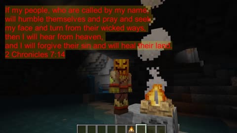 Minecraft Bible Verse 2 Chronicles 7:14 NIV