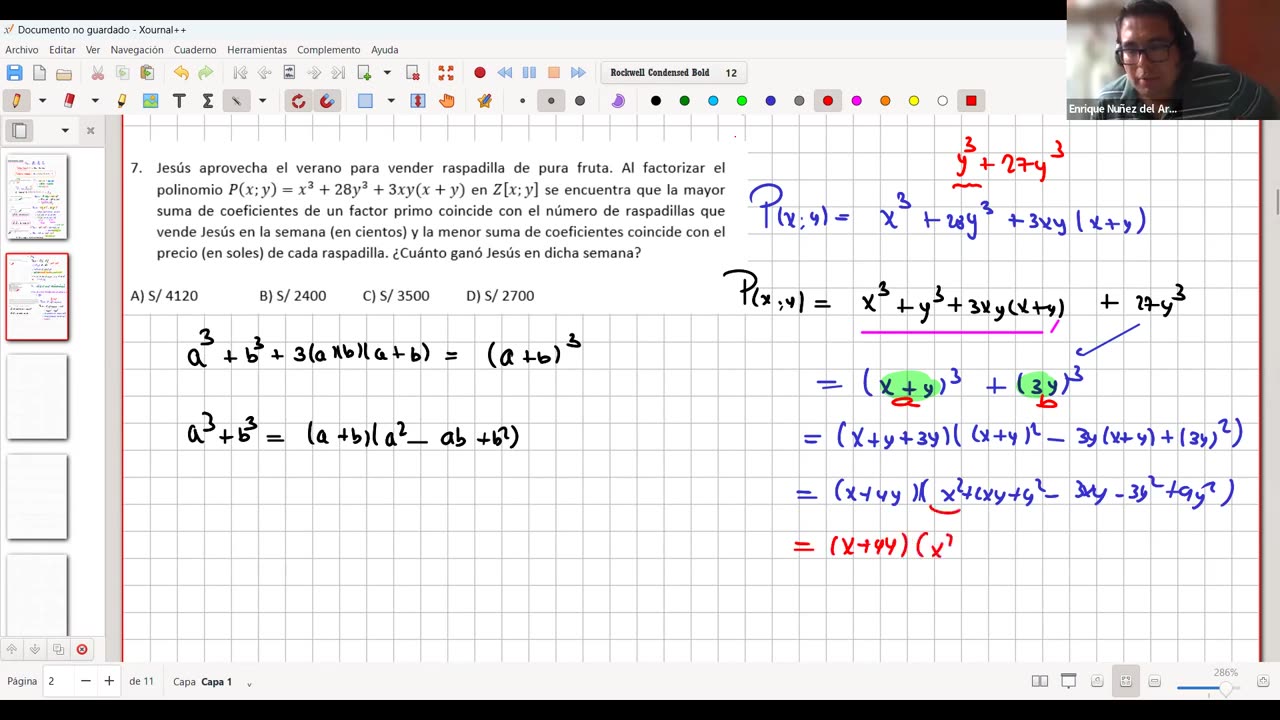 ADC SEMIANUAL 2023 | Semana 06 | Álgebra