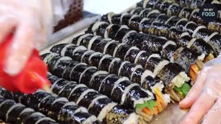 Title: Insane Skills! Korean Grandma Sushi Master Shocks Everyone