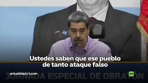 Maduro revela cuál es el objetivo verdadero de la campaña de EE.UU. contra Venezuela