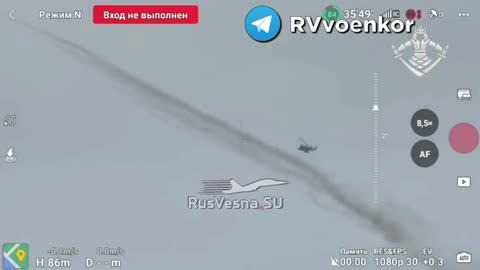 KA-52 Alligator Attacks Ukrainian Positions in Kursk