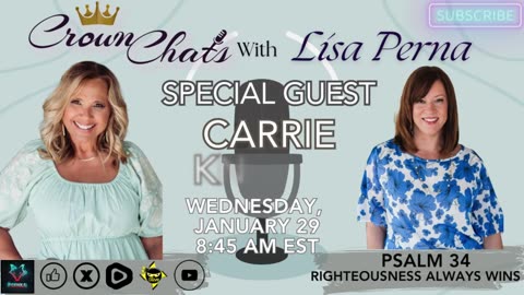 Crown Chats- Righteousness Always Wins with Carrie Knopse