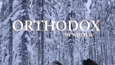 Orthodox in winter is so beautiful #orthodoxy #orthodoxchristian #orthodoxfaith #ορθόδοξοσ