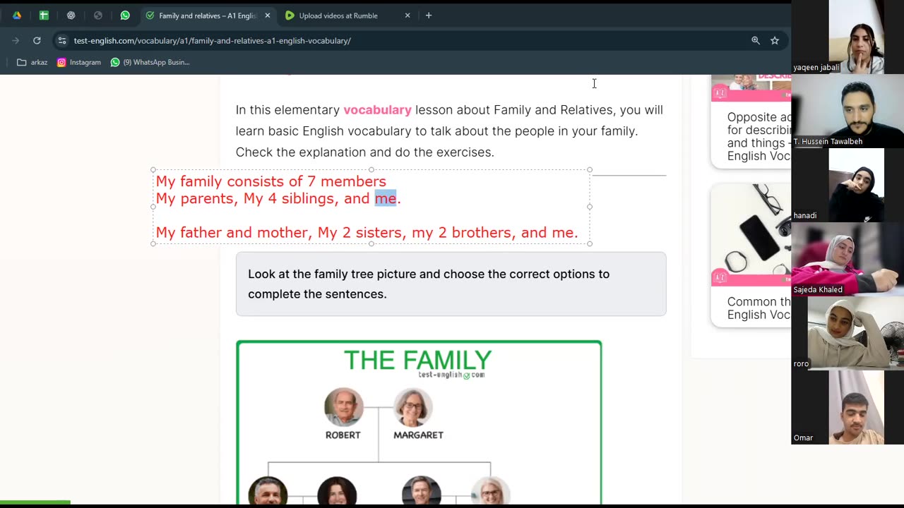 Fluency Builders-A1 (21) Family