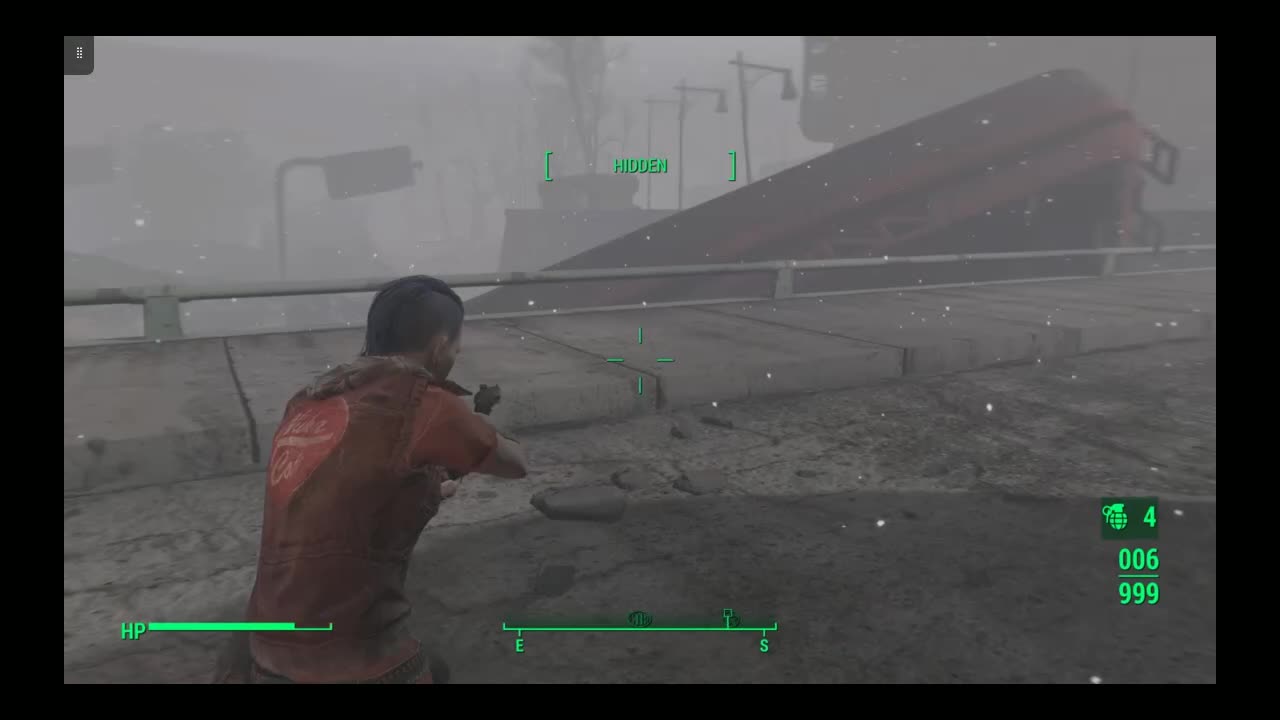Fallout 4 Miranda exploring.