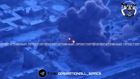 Russian aerial bomb strike on residential building in Kupyansk district.