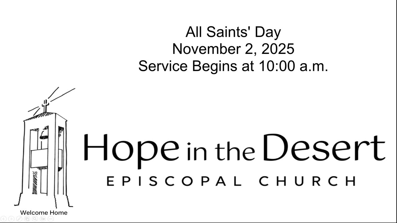All Saints' Day -- November 2, 2025