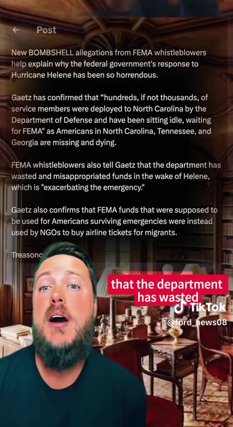 FEMA whistleblower speaks out