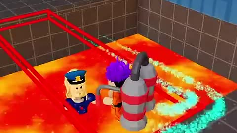 Amazing: Roblox 999999 IQ plays BARRY 2 PLAYER ESCAPE #roblox #shorts
